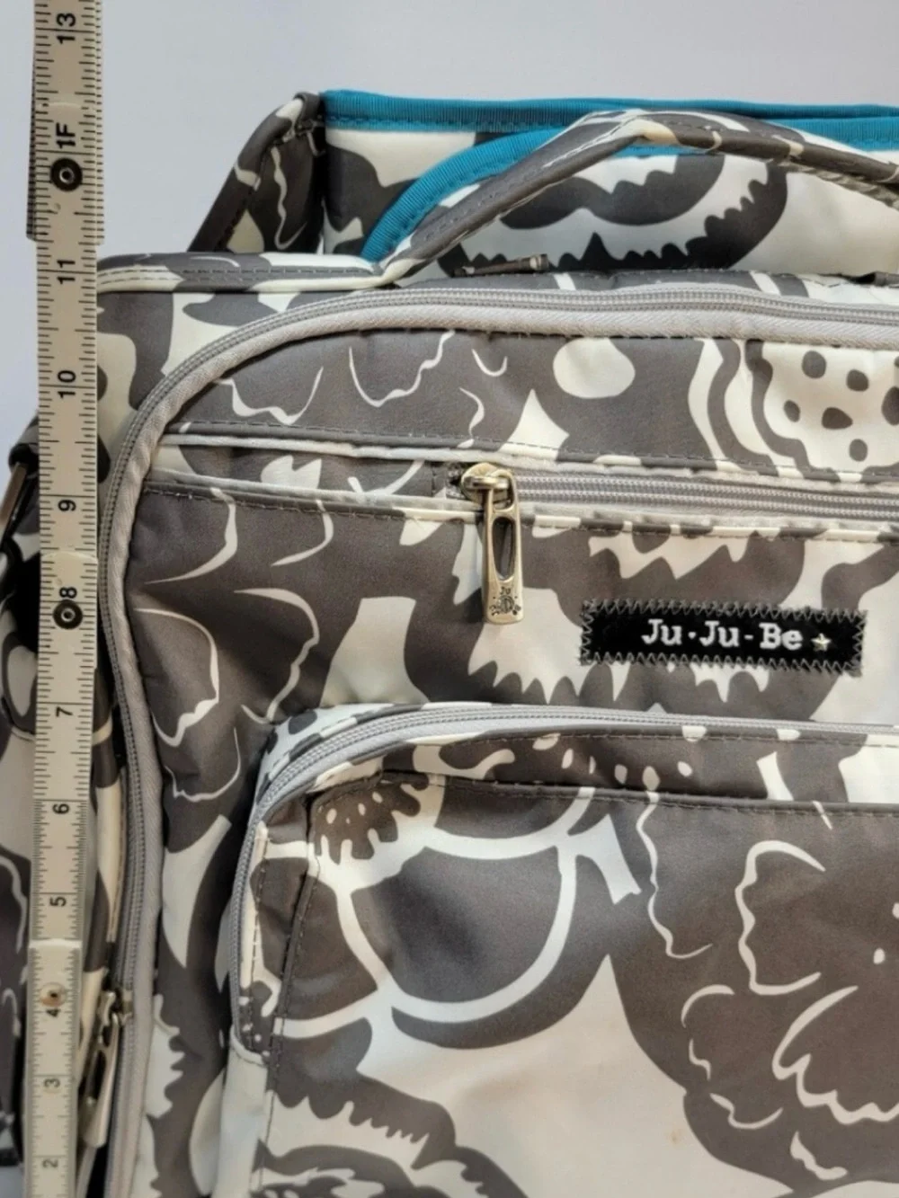 Ju-Ju-Be Floral Shoulder and Backpack Diaper Bag